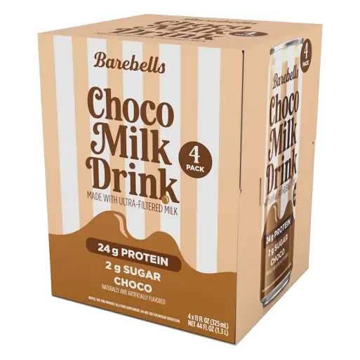 Barebells Chocolate Milk Sports Drink, 4pk/11 fl oz