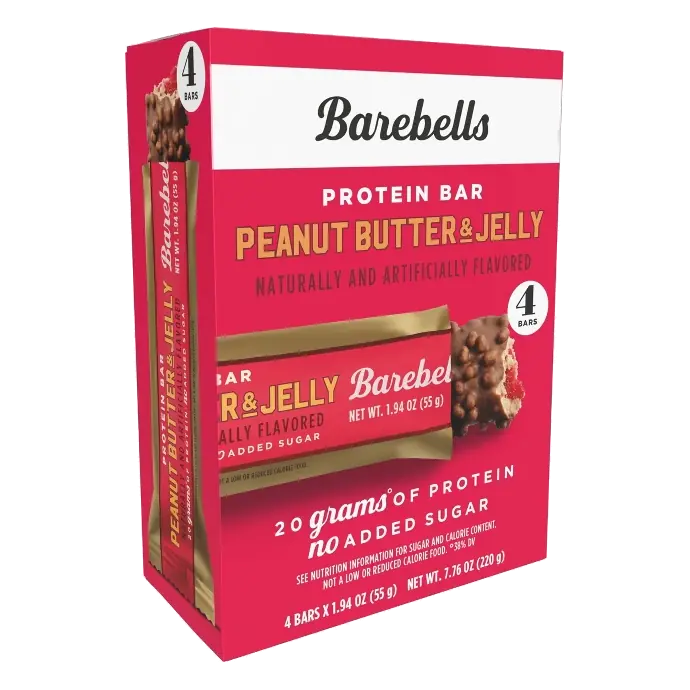 Barebells PB&J Nutrition Protein Bars - 20g Protein - 7.76oz/4pk