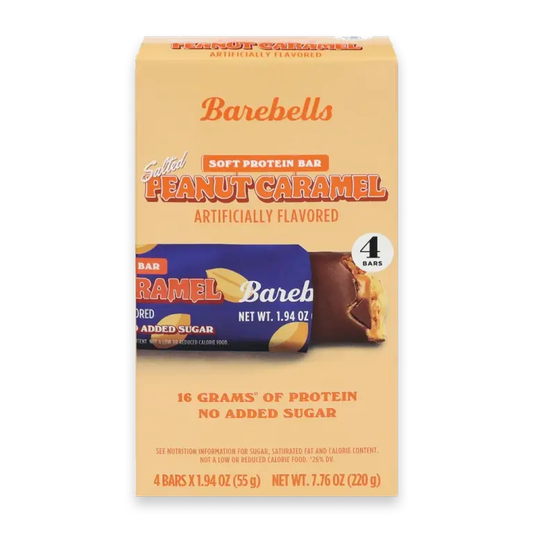 Salted Peanut Caramel Soft Protein Bars