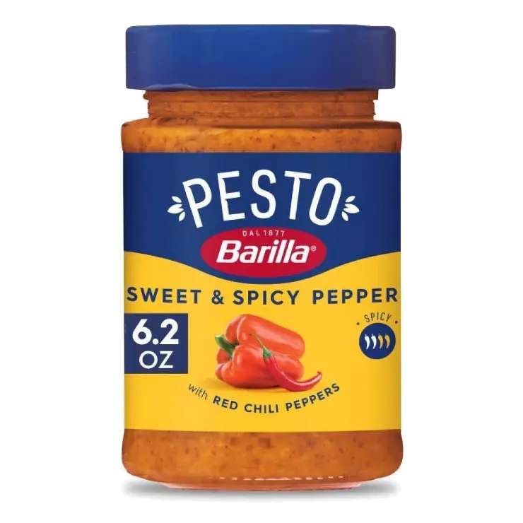 Barilla Pesto Sweet & Spicy Pepper Sauce, 6.2oz