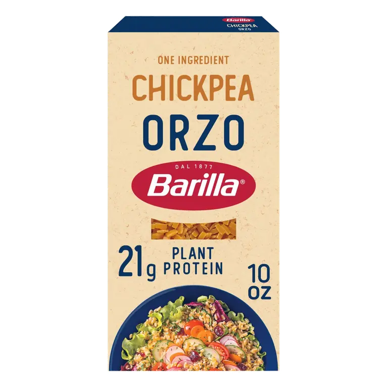 Chickpea Orzo Pasta