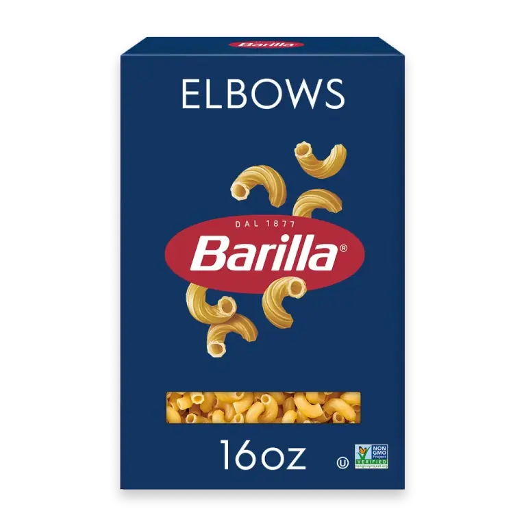 Elbow Pasta Quality Non-GMO and Kosher Certified Pasta