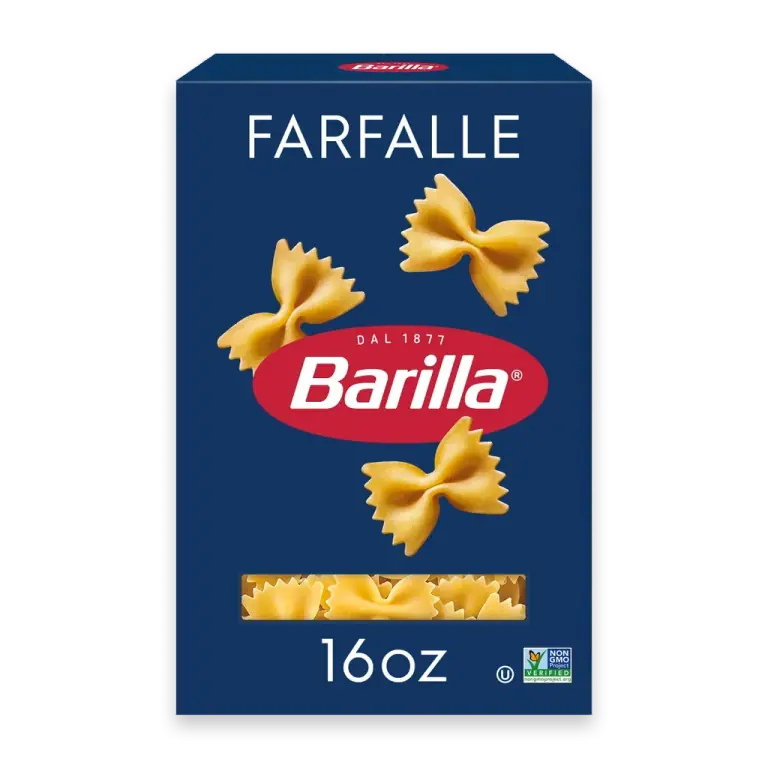 Farfalle Pasta Quality Non-GMO and Kosher Certified Pasta