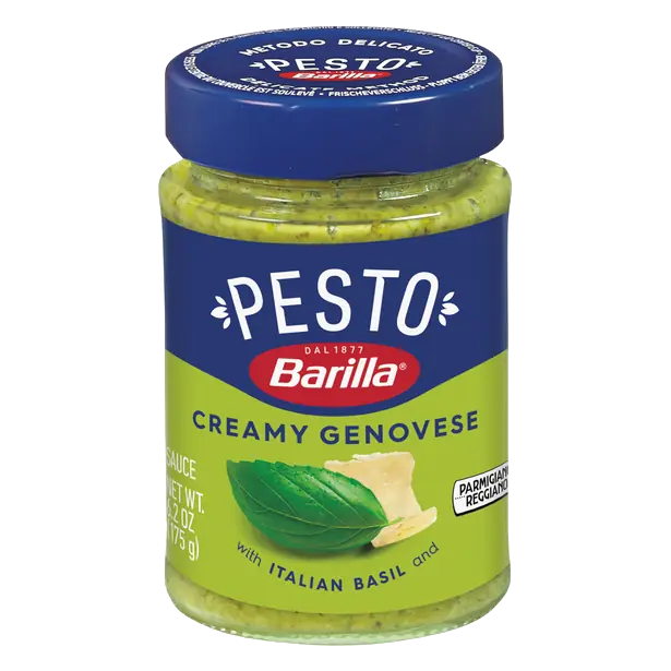 Imported Creamy Genovese Pesto Pasta Sauce