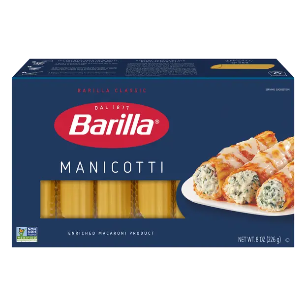 Manicotti Pasta