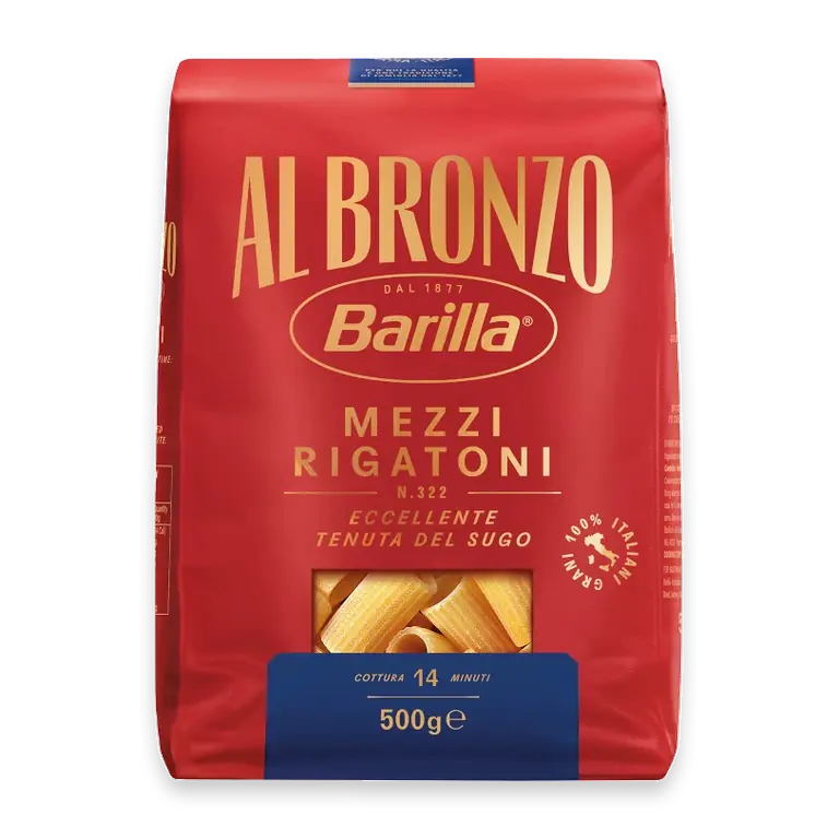 Mezzi Rigatoni Al Bronzo 500g