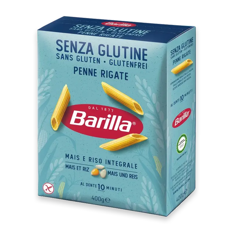 Pasta Penne Rigate Glutenfri 400g