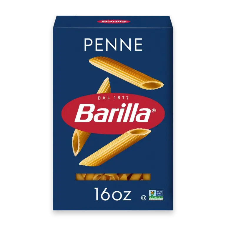 Penne Pasta, Quality Non-GMO and Kosher Certified Pasta