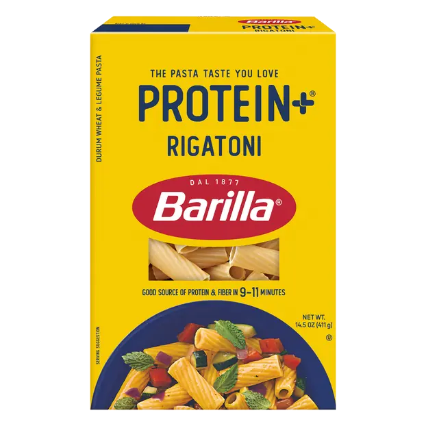 Protein+ Plant-Based Rigatoni Pasta