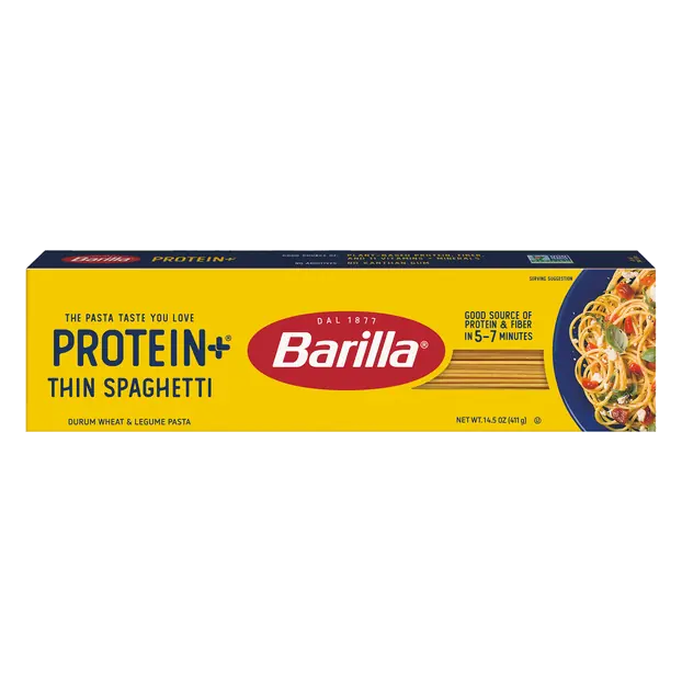 Protein+ Plant-Based Thin Spaghetti Pasta