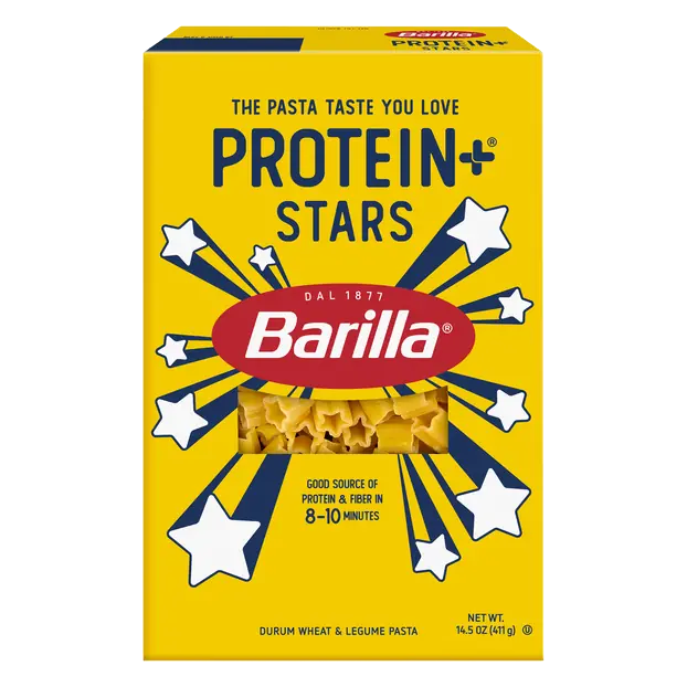 Protein+ Stars Durum Wheat & Legume Pasta