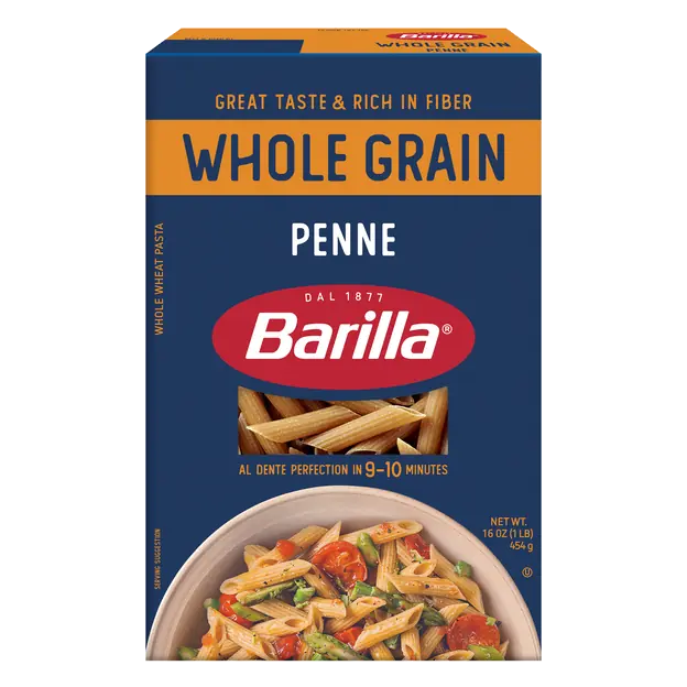 Whole Grain Whole Wheat Penne Pasta