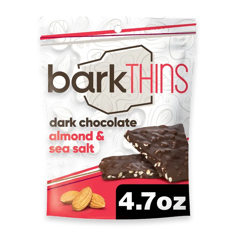 Dark Chocolate Almond and Sea Salt Snacking Chocolate Bag
