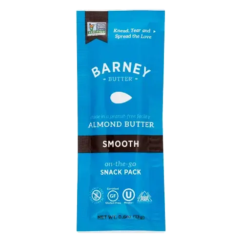 Almond Butter, Smooth, On-the-Go, Snack Pack