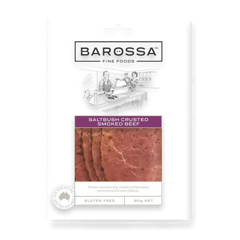 Saltbush Crusted Smoked Beef