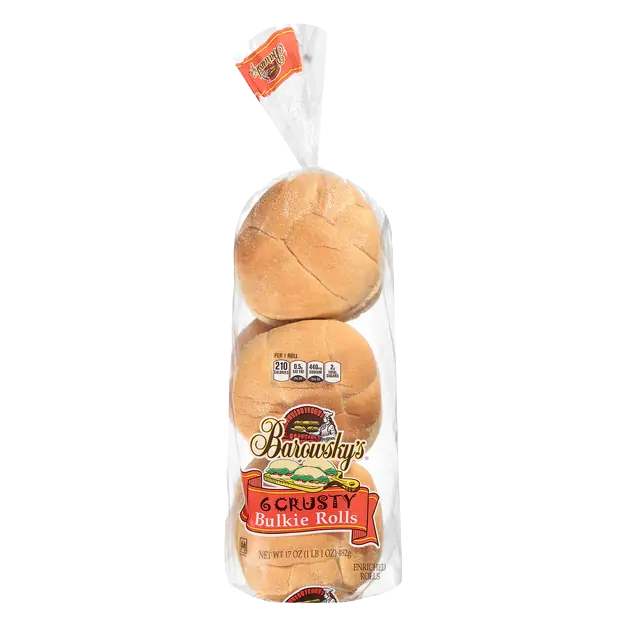 Crusty Bulkie Rolls - 6 ct