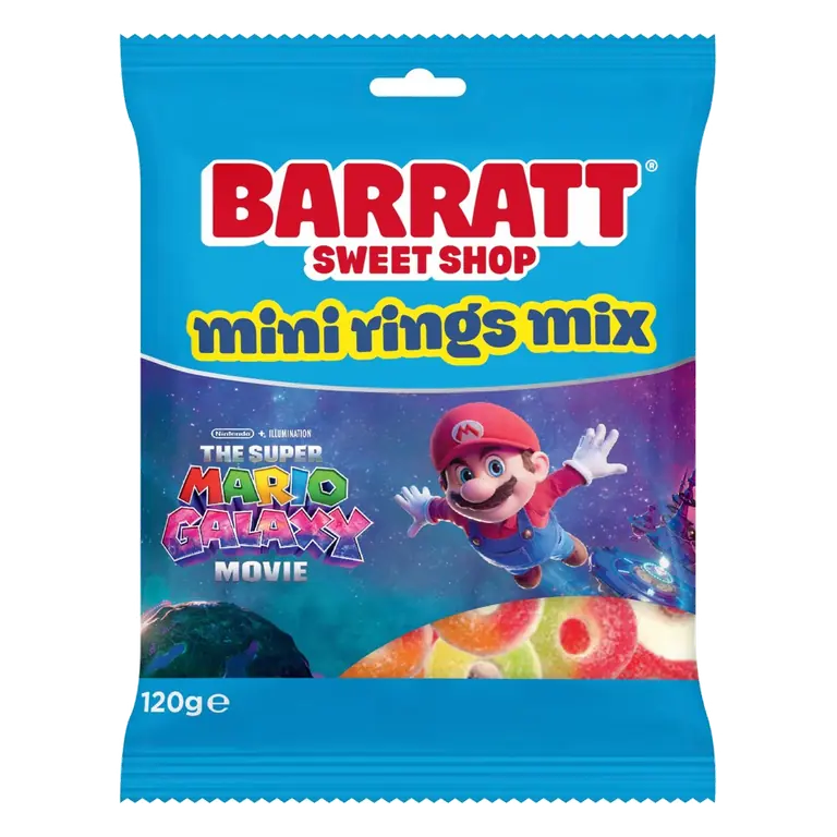 Mario Mini Rings Mix 120g