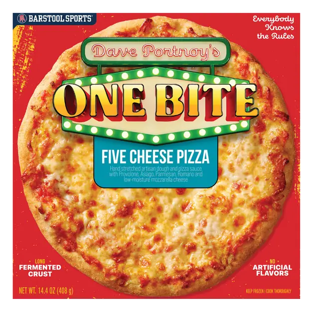 Dave Portnoy's One Bite Five Cheese Pizza Frozen