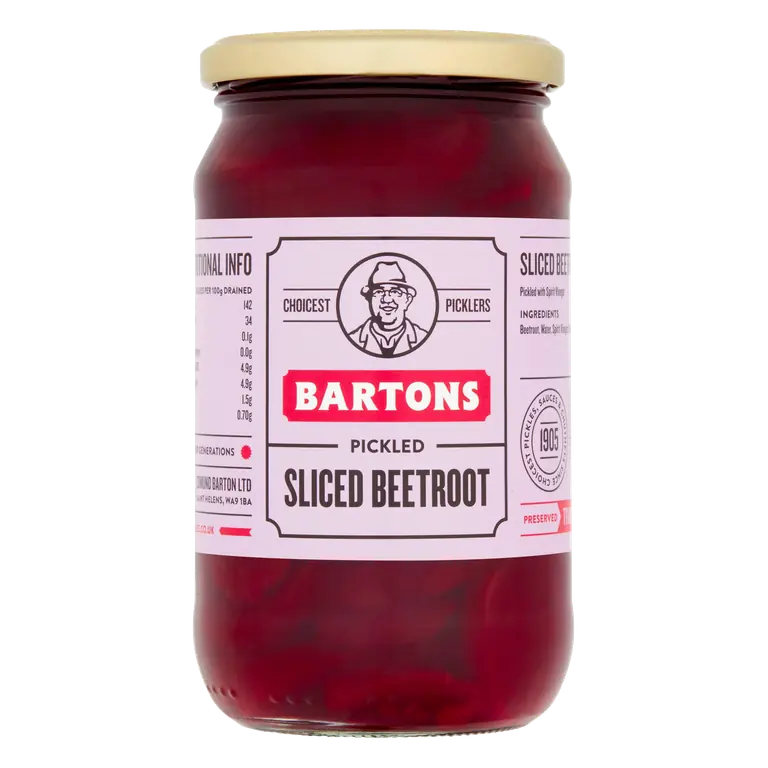 Bartons Pickled Sliced Beetroot 440g