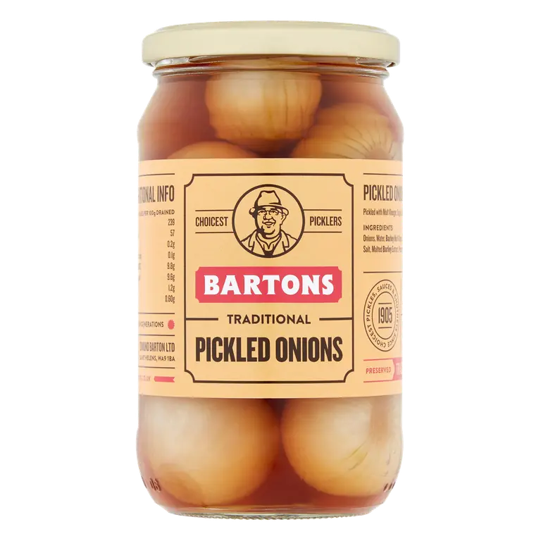 Bartons Traditional Pickled Onions 450g