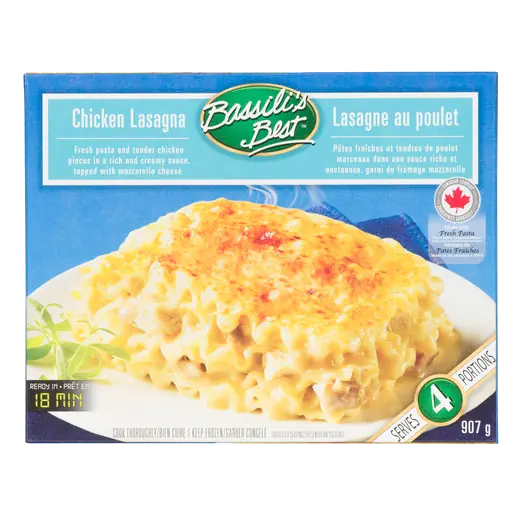 with Sauce Frozen Chicken Lasagna 907 g