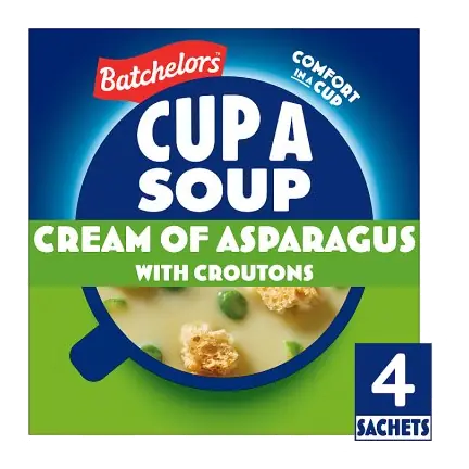 4 Cream of Asparagus Cup a Soup