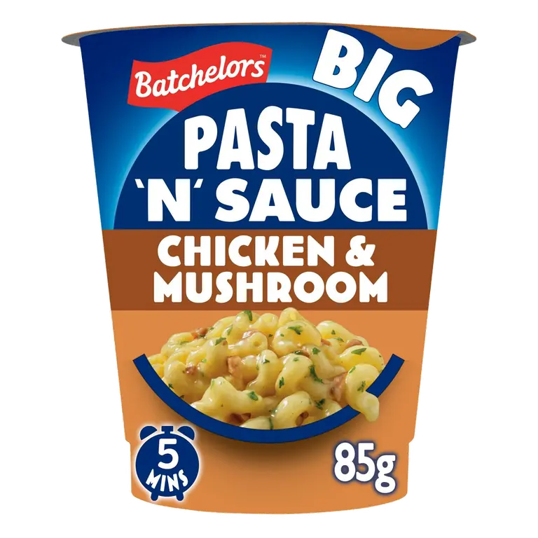Big Pasta 'n' Sauce, Chicken & Mushroom Flavour 85g