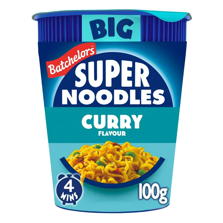 Big Super Noodles Pot Curry Flavour 100g