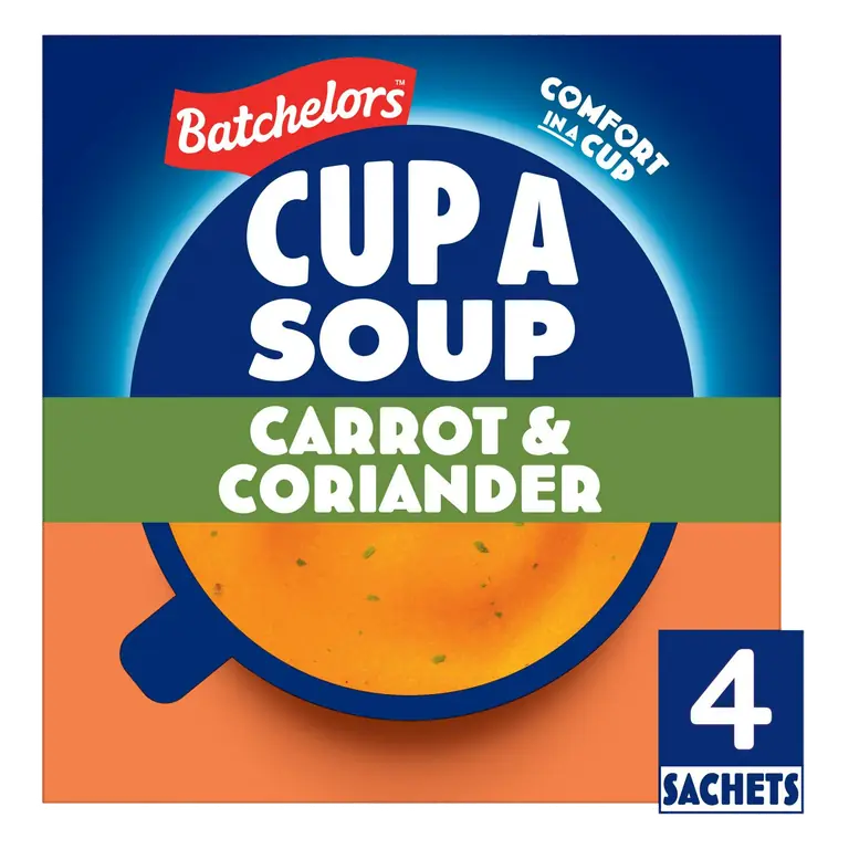 Cup a Soup Carrot & Coriander x4 103g