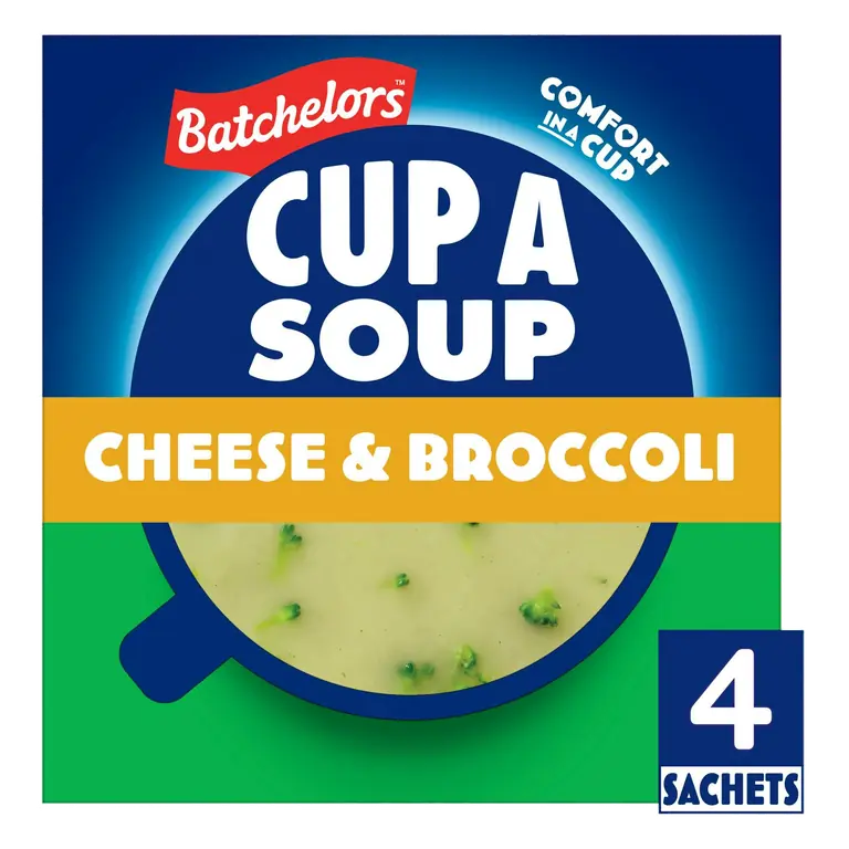 Cup a Soup Cheese & Broccoli Sachets x4 92g