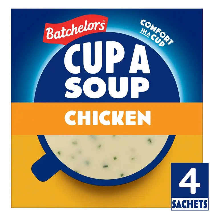 Cup a Soup Chicken 4 Instant Soup Sachets 81g