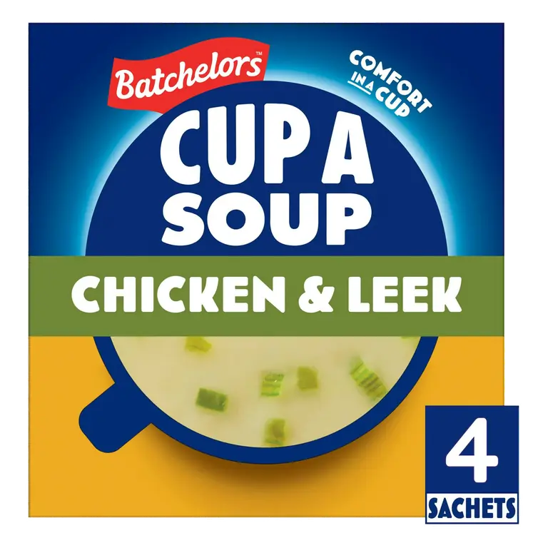 Cup a Soup, Chicken & Leek x4 86g
