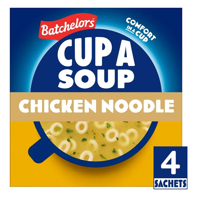 Cup a Soup Chicken Noodle 4 Instant Soup Sachets 94g