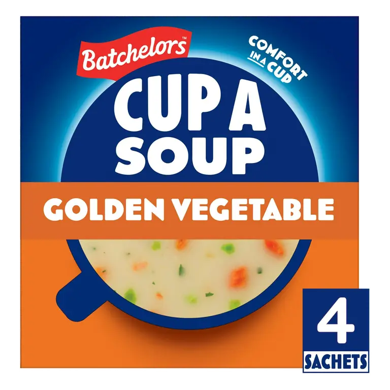 Cup a Soup Golden Vegetable Sachets x4 82g