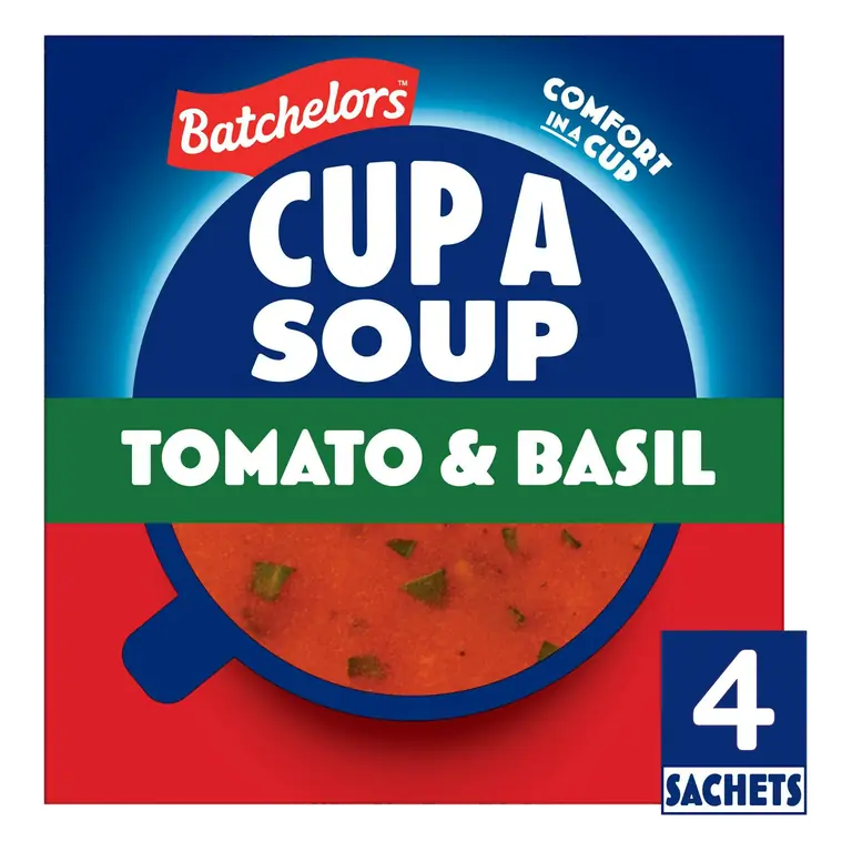 Cup a Soup, Tomato & Basil x4 104g