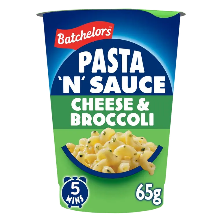 Pasta 'n' Sauce Cheese & Broccoli Flavour Instant Pasta Pot 65g