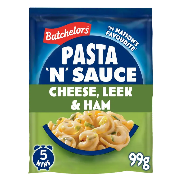 Pasta 'n' Sauce, Cheese, Leek & Ham 99g