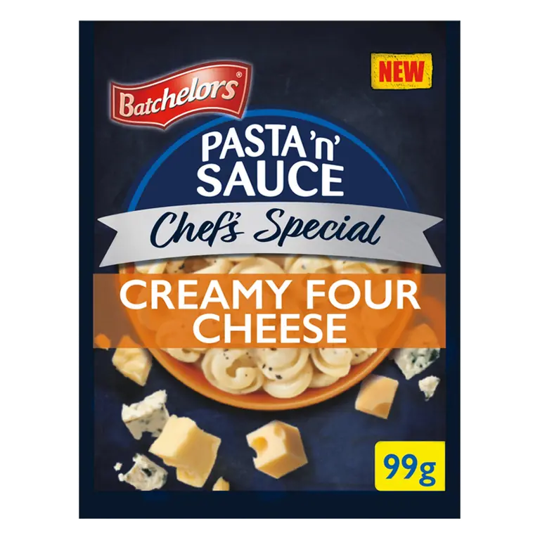 Batchelors Pasta 'n' Sauce Chefs Special Creamy Four Cheese Instant Pasta Sachet 99g