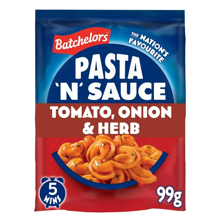 Pasta 'n' Sauce, Tomato, Onion & Herb 110g