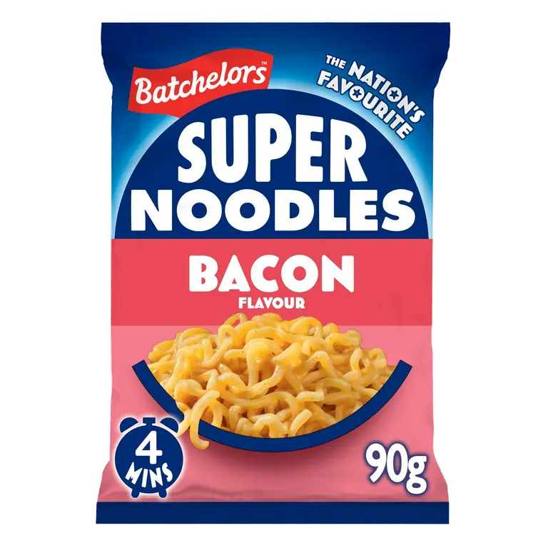 Super Noodles, Bacon 90g