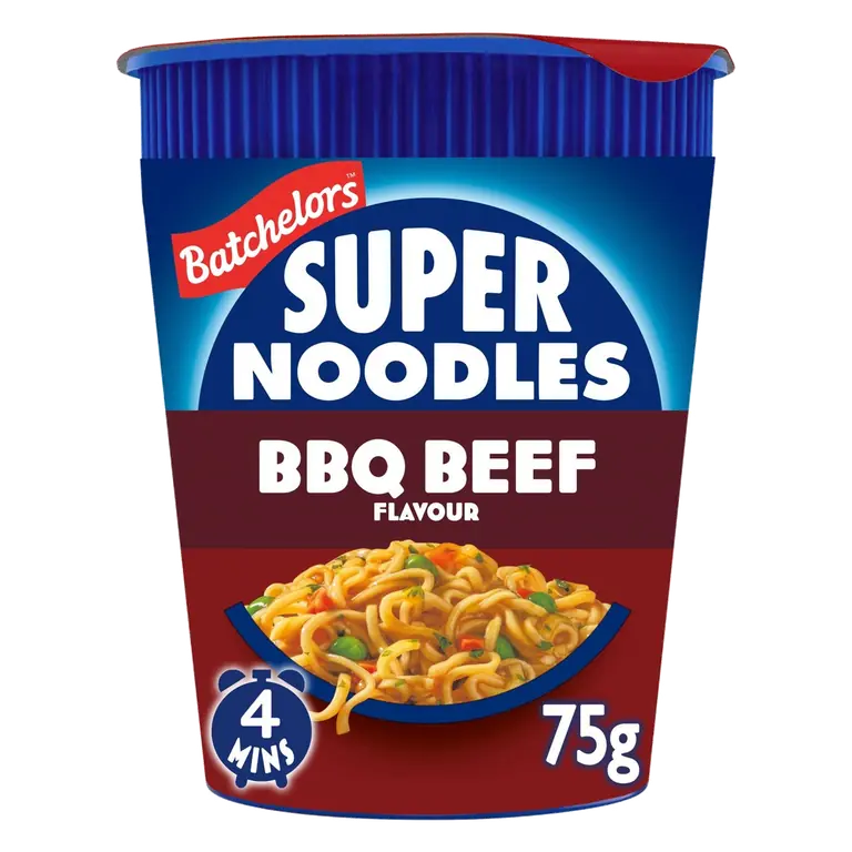 Super Noodles BBQ Beef Flavour Pot 75g