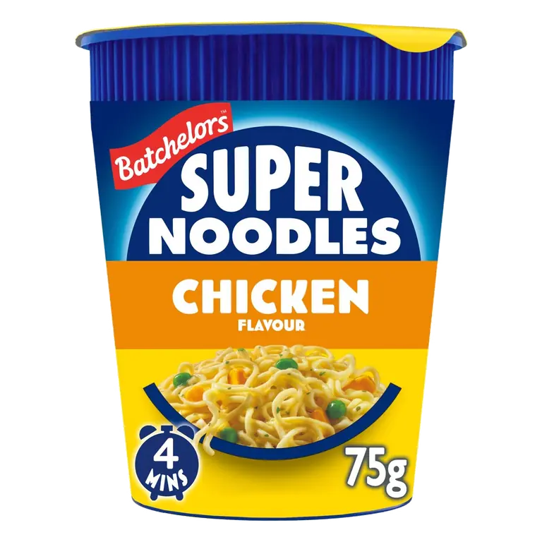 Super Noodles Chicken Flavour Noodle Pot Snack 75g