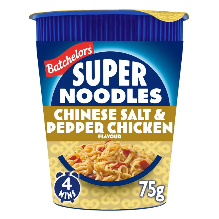 Super Noodles Chinese Salt & Pepper Chicken Noodle Pot 75g
