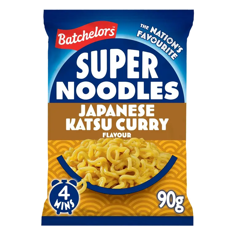 Super Noodles Japanese Katsu Curry Flavour 90g