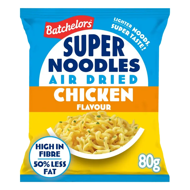 Super Noodles Low Fat Chicken Flavour Instant Noodles 80g