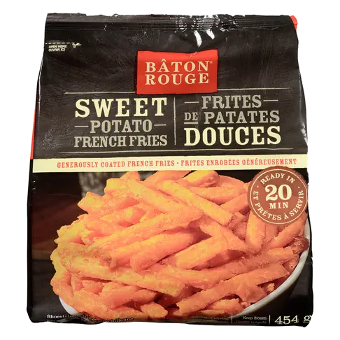 Sweet Potato Fries 454 g (frozen)