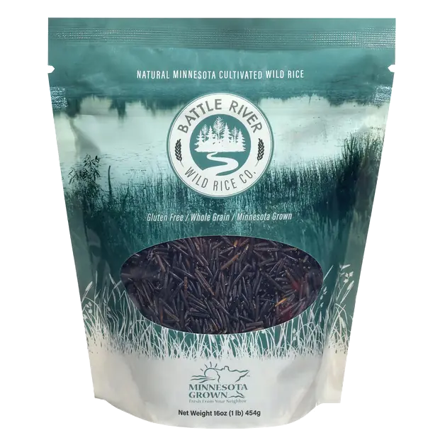 Battle River Wild Rice Co. Natural Minnesota Cultivated Wild Rice