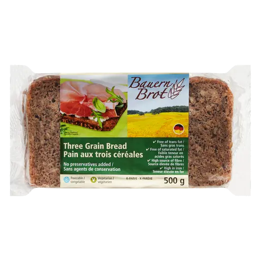 Bread Three Grain 500 g