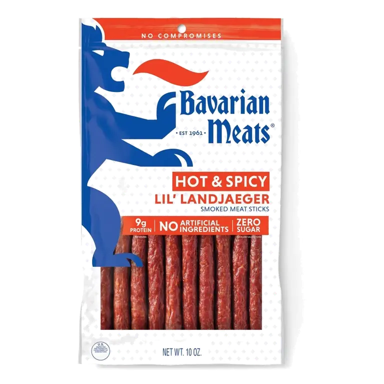 Hot & Spicy Hardwood Smoked Lil' Landjaeger