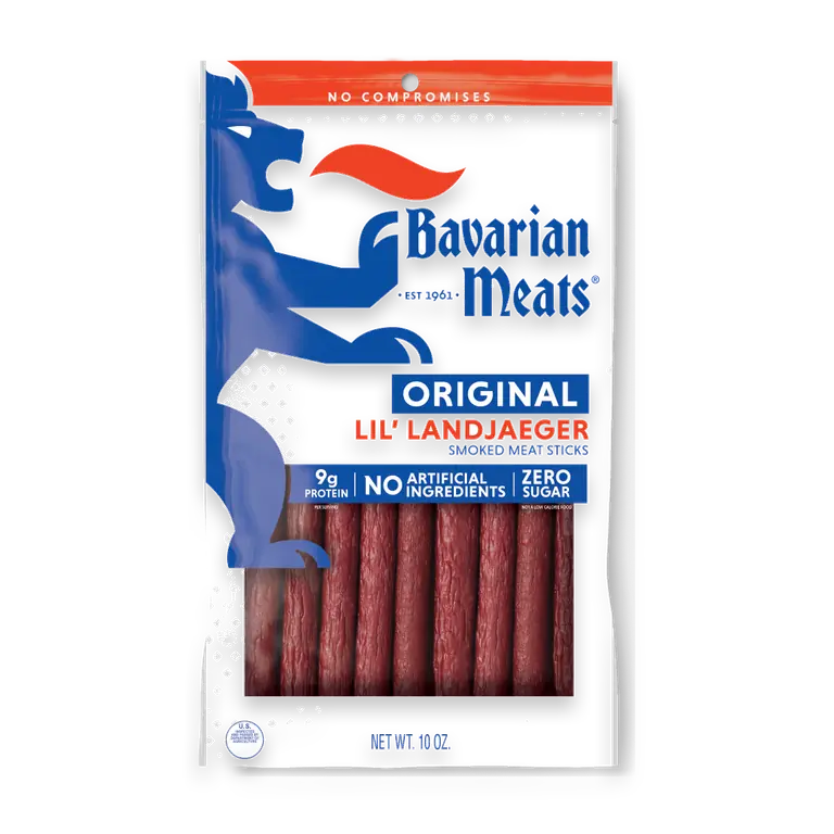 Naturally Hardwood Smoked Original Lil' Landjaeger Meat Sticks